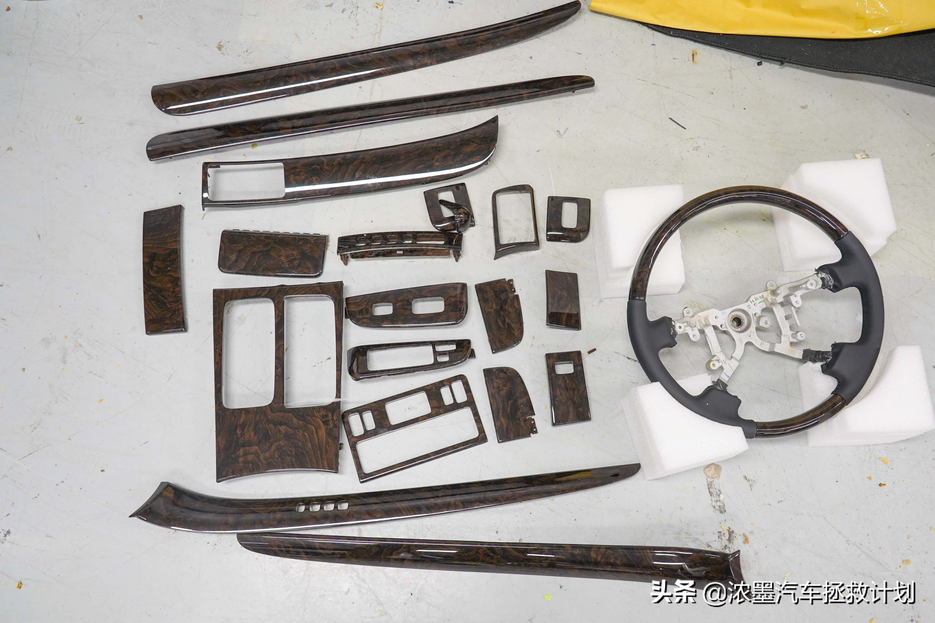 05款雷克萨斯ls430翻新修复,雷克萨斯ls430深度翻新解析