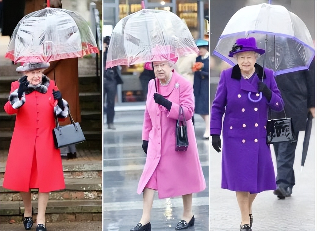 英女王穿衣打扮图片年轻,回顾英国女王穿搭