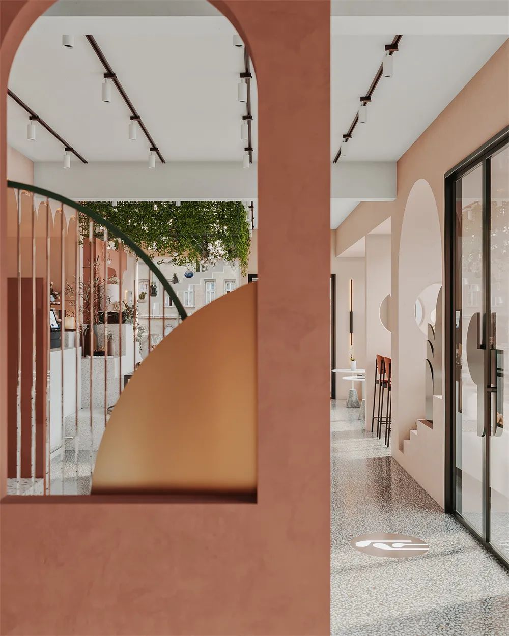 日式甜品店设计,法式甜品店设计效果图