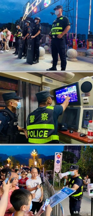 “天上的街市”开街！沙湾公安倾力护航，守护平安“烟火气”