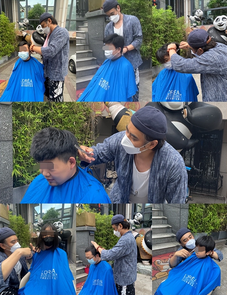 演员陈龙剪头发,章龄之陈龙剪头