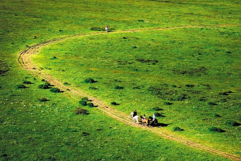 拍点景色,航拍发现深山