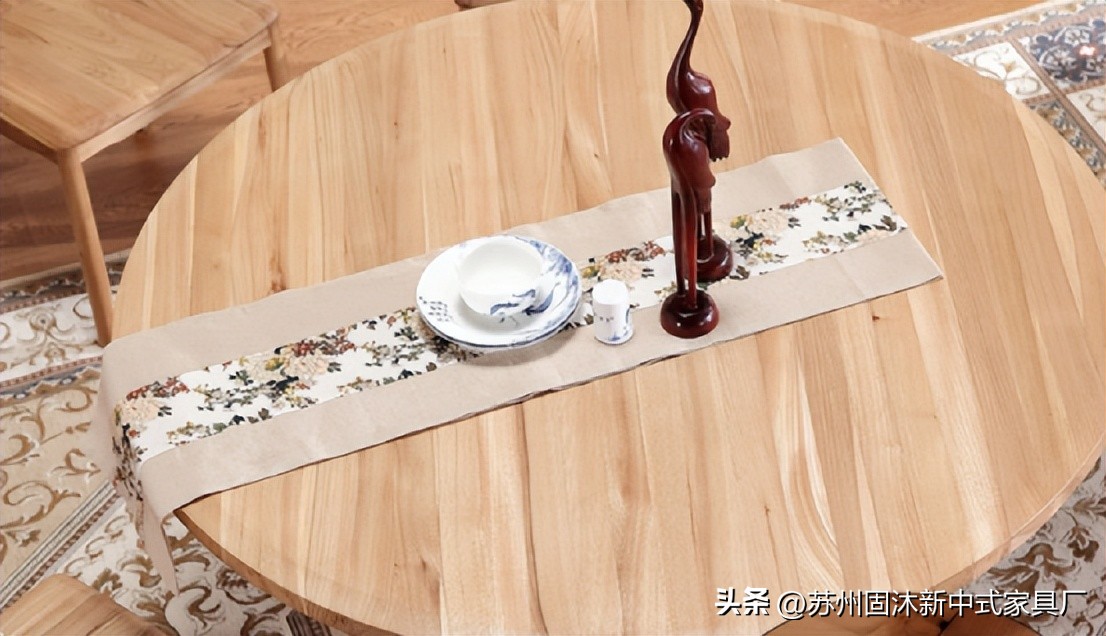 家具是原木风格治愈系小户型,原木家具现代简约风