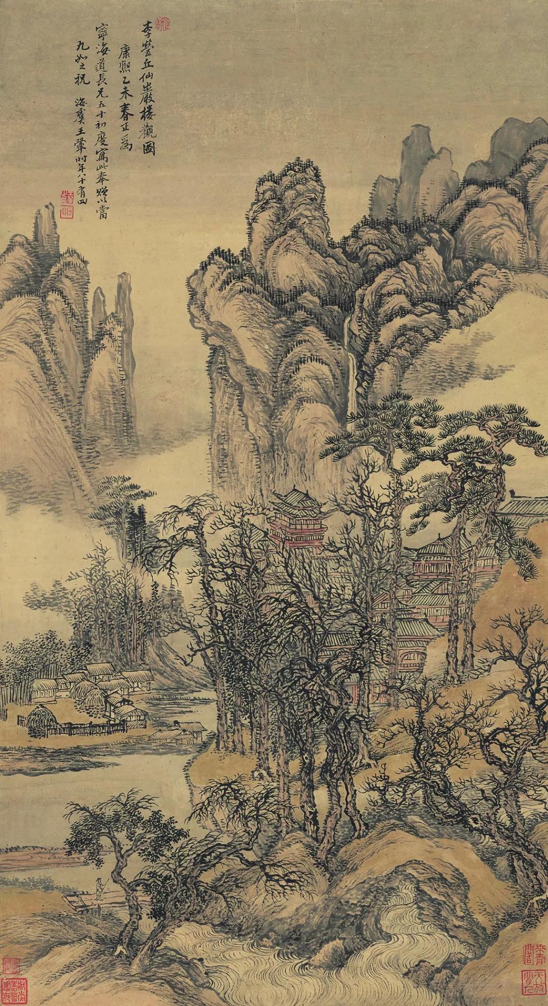 四王山水技法,四王山水的特点