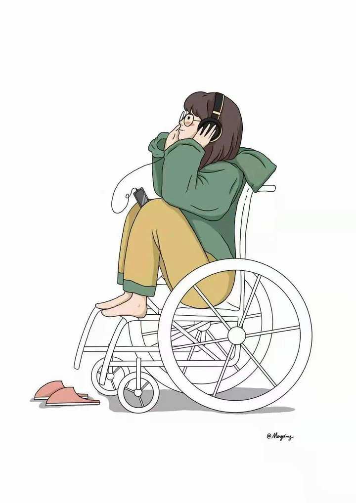 残疾的女孩不配拥有爱情,半身不遂残疾女孩