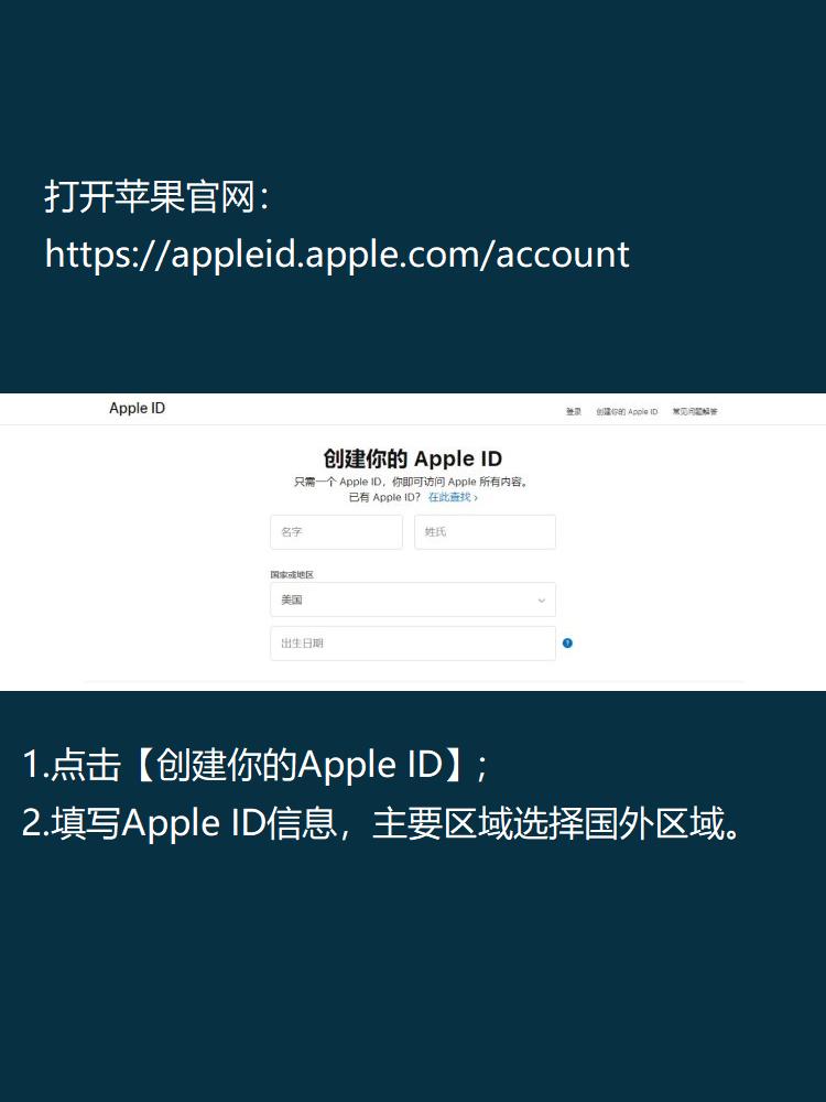 濡備綍鐢宠澶栧浗appleid,鍥藉appleid