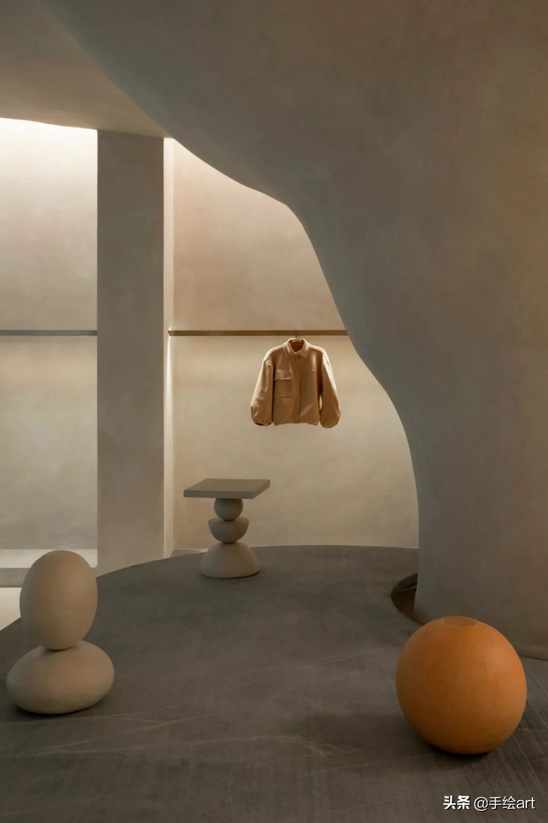 女装店装修墙面设计,实体店女装大牌设计感