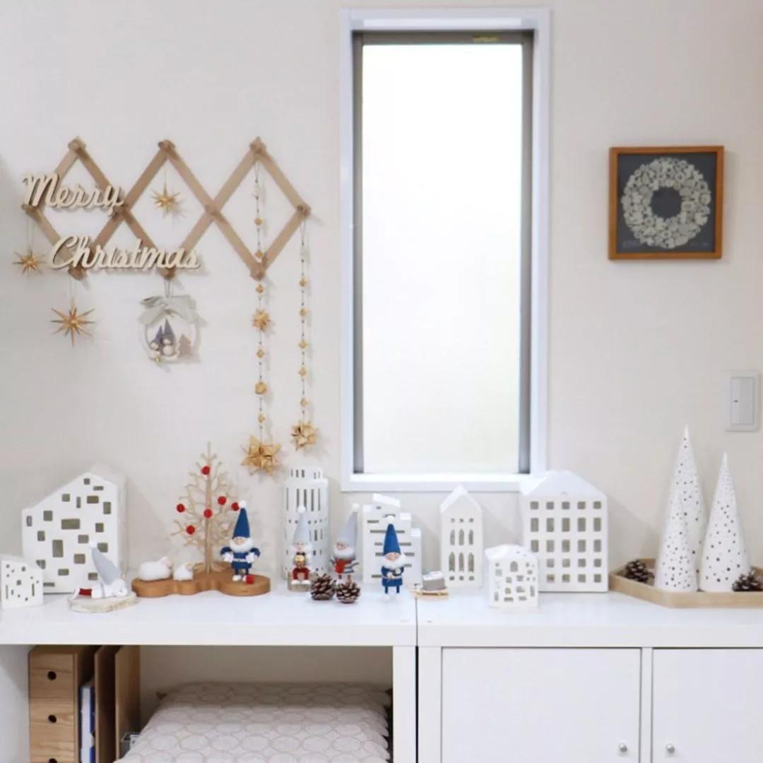 日本圣诞布置,日本圣诞节家庭布置