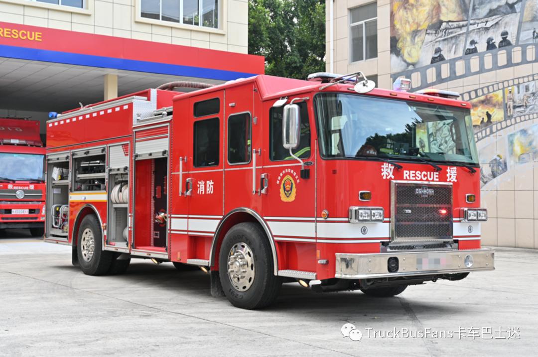 这就是美国“高级”消防车？详解豪士科FRGP4城市高供主战消防车