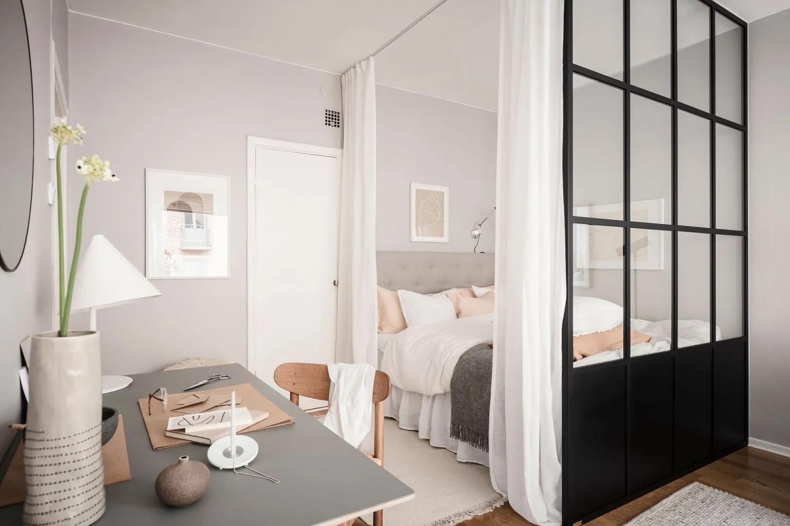 玻璃墙做什么隔断好看,家装玻璃隔断采光墙效果图