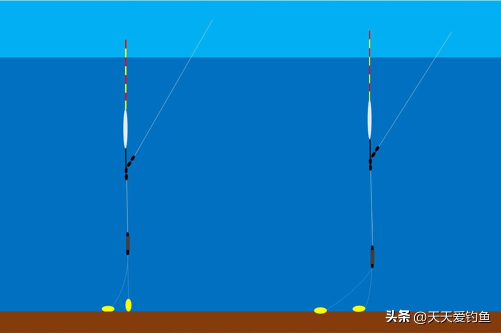 野钓粗目调漂最佳方法,钓锚鱼没见漂动提竿中鱼什么原因