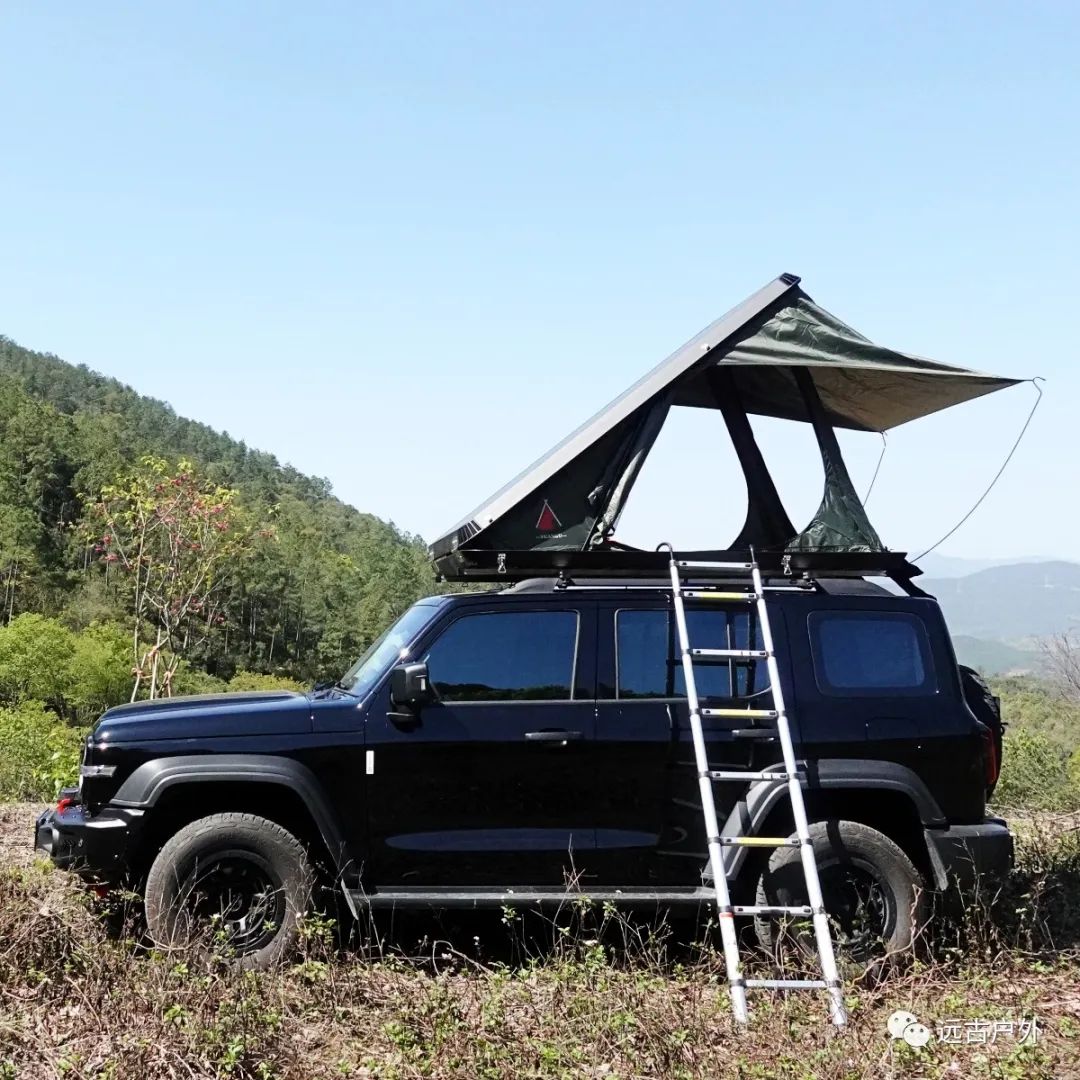 在帐篷露营是什么体验,野外车顶帐篷露营视频