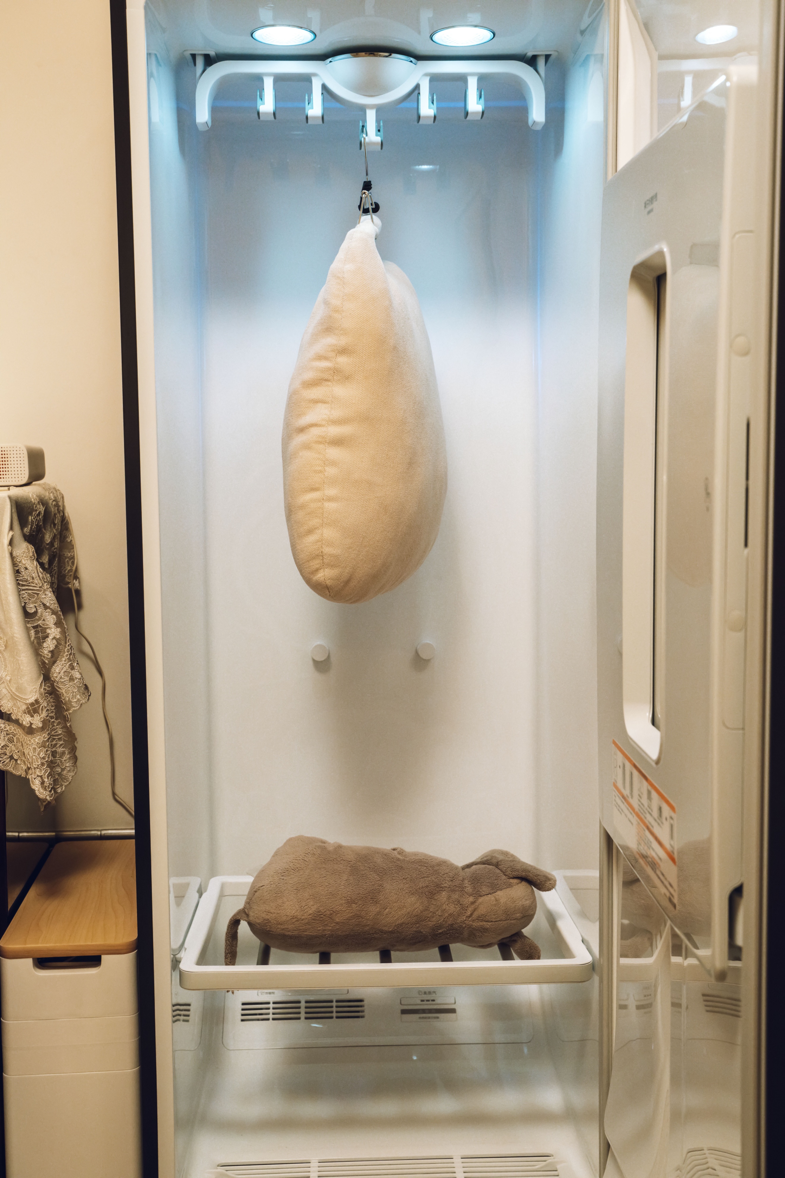 天骏智能衣物护理机使用视频,智能小型衣物护理机