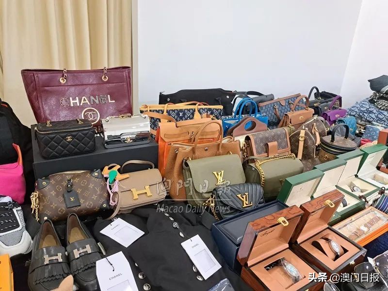 海关查获高档奢侈品3亿,海关5万件冒牌物品