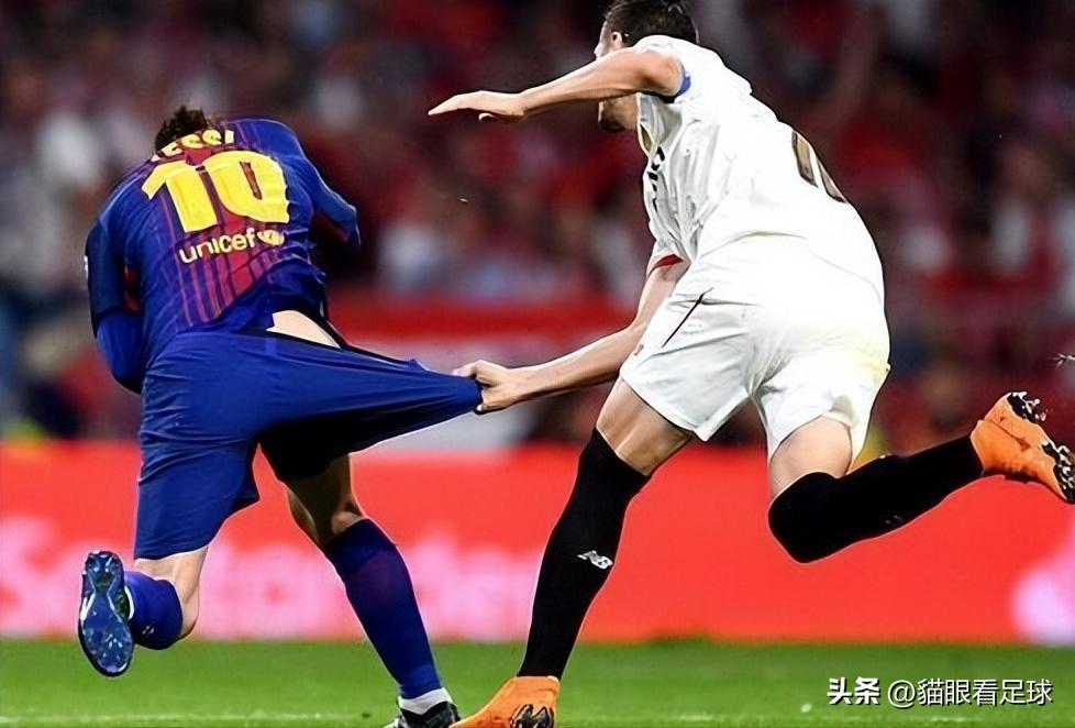 还记仇！马竞队长争议点评梅罗，梅西不靠假摔获利，明着内涵C罗