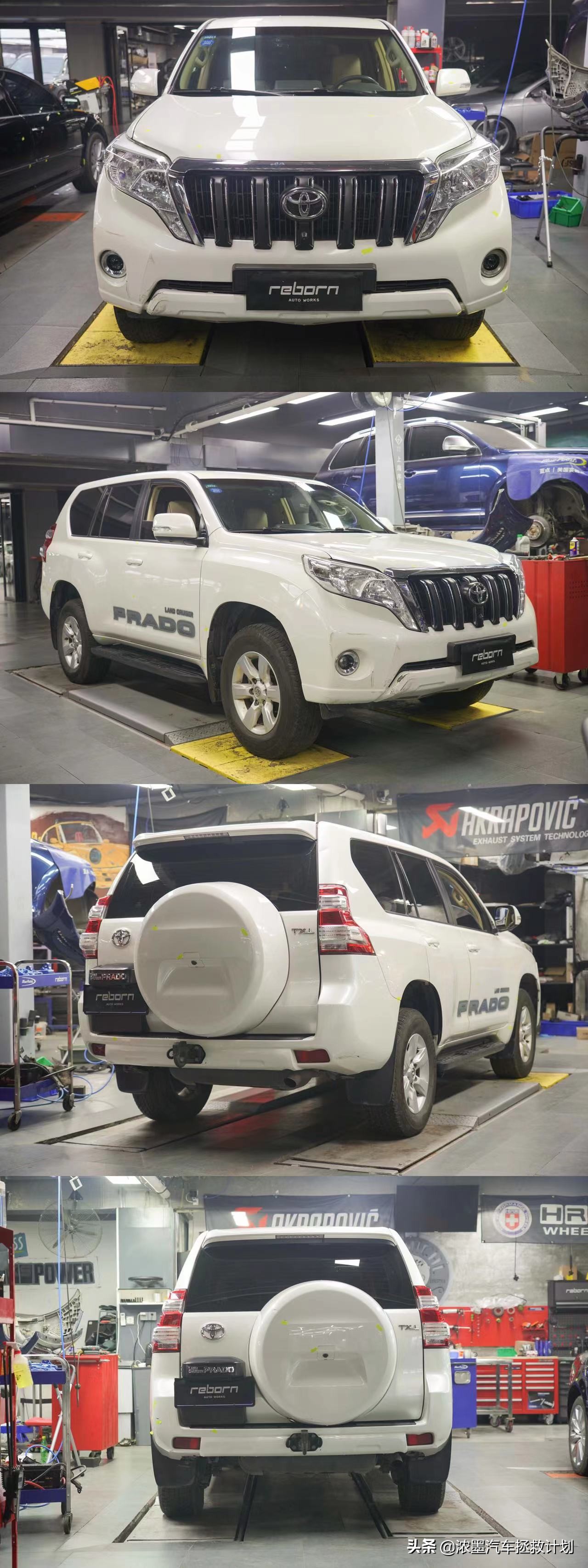 硬汉焕颜丰田普拉多续写越野传奇,修复翻新09年的丰田普拉多