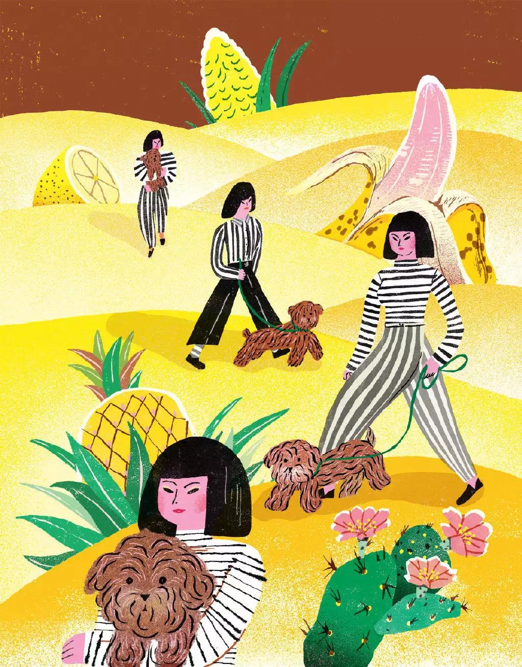 插画师绘画作品,绘画插画师作品