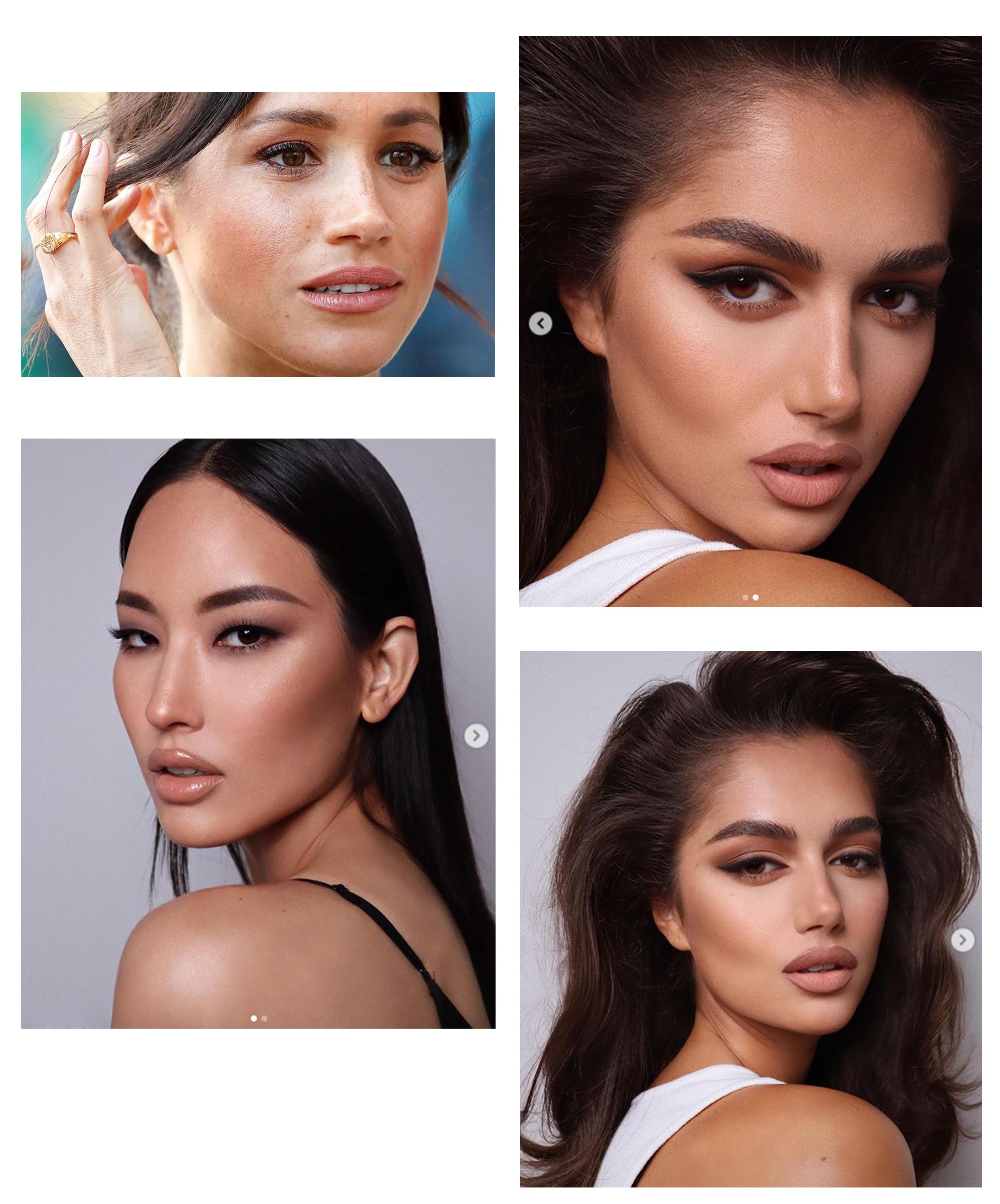 梅根深棕色连衣裙图片,梅根近期穿搭图片图文