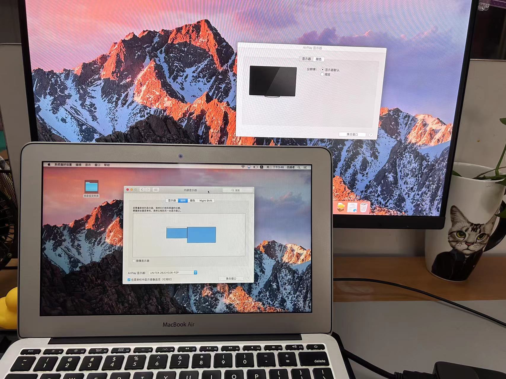 没有hdmi接口连接投影仪,苹果mac笔记本hdmi显示器