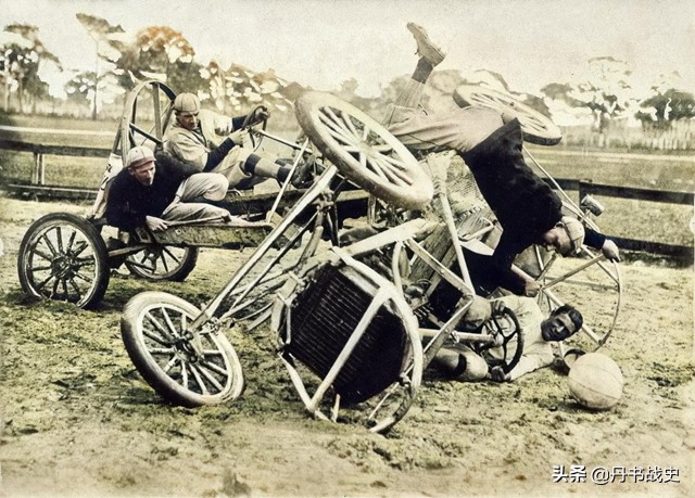 需要驾驶员的高危险球类运动，100年前的汽车马球