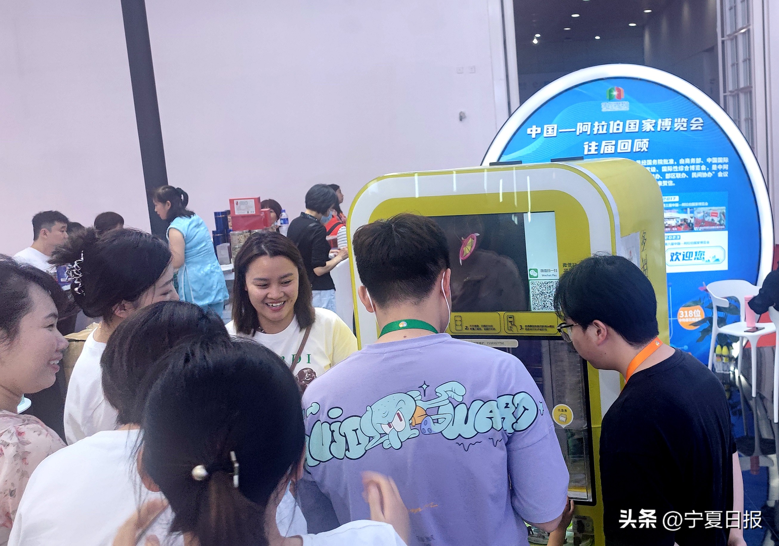 “麒麟肚子”里有乾坤？科技感满满的“3D打印”，让宁夏展馆吸睛又出圈