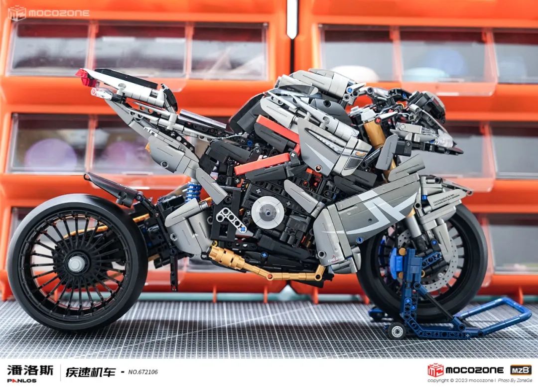 积木摩托车测评,纳扎雷摩托车积木测评