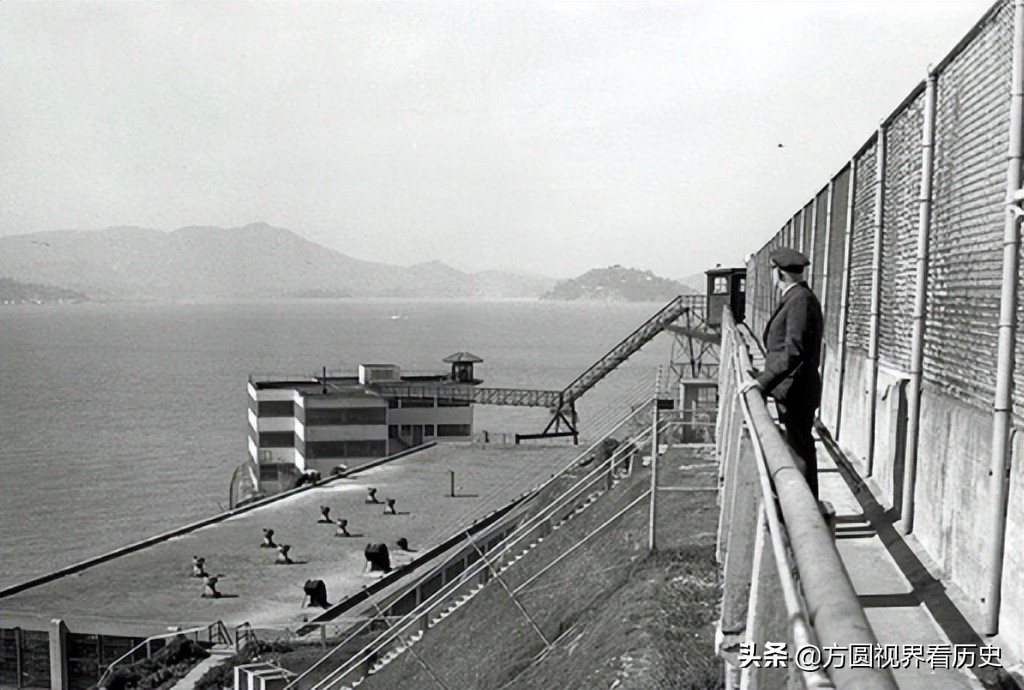 美国监狱食堂图片,美国恶魔岛监狱图片