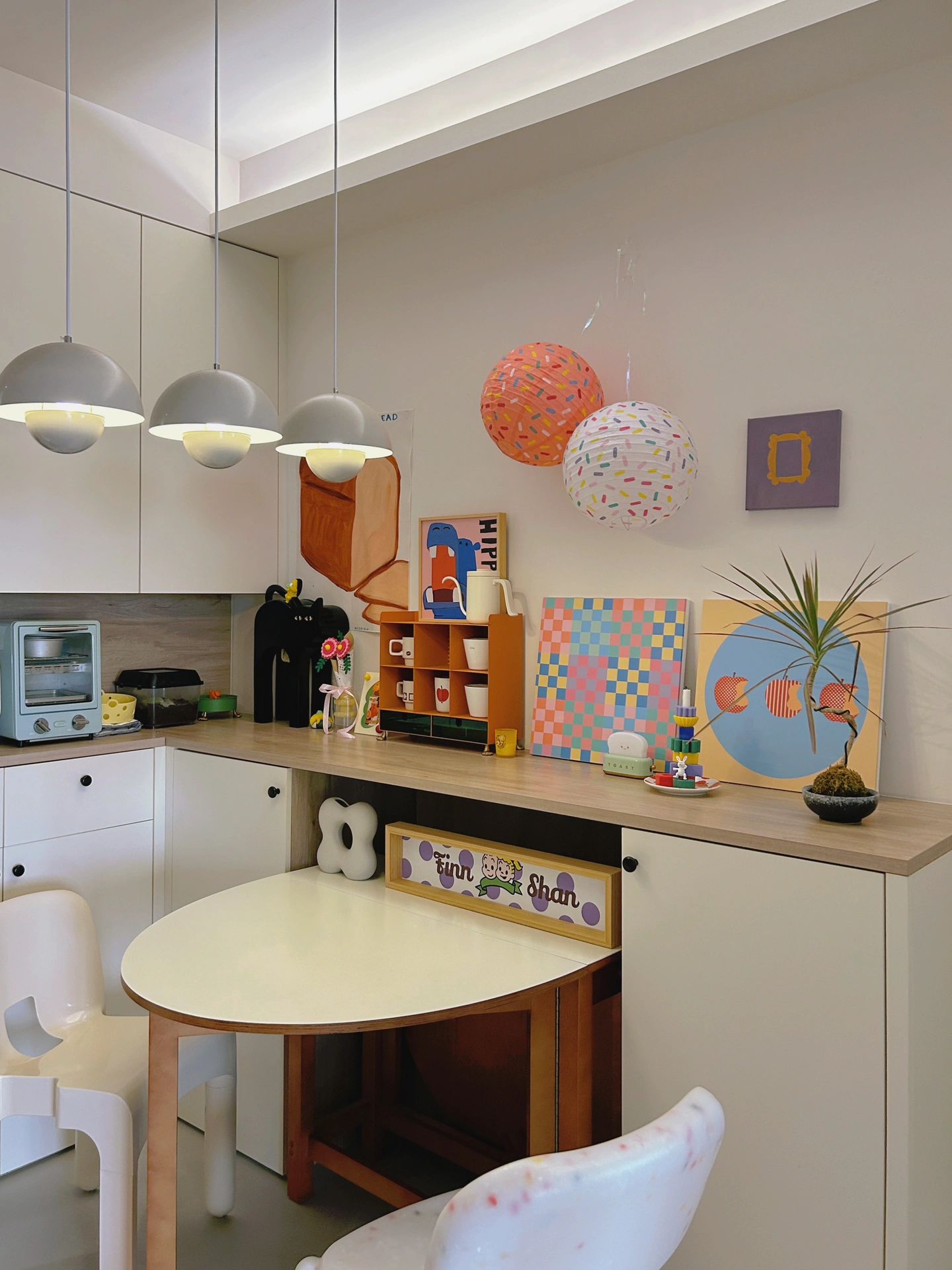 湖北女主的“多巴胺装修”火了，全屋布置得清爽又高级，超羡慕