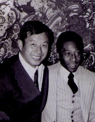 在中国的国际巨星,足球巨星来在中国