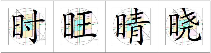 汉字书写的重心,汉字的重心是什么