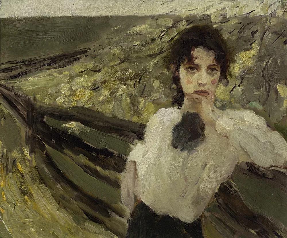 罗中立何多苓油画欣赏,何多苓人物油画教学视频