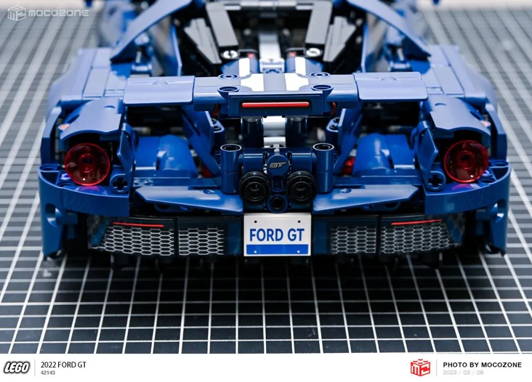 乐高积木福特gt跑车,福特gt2022