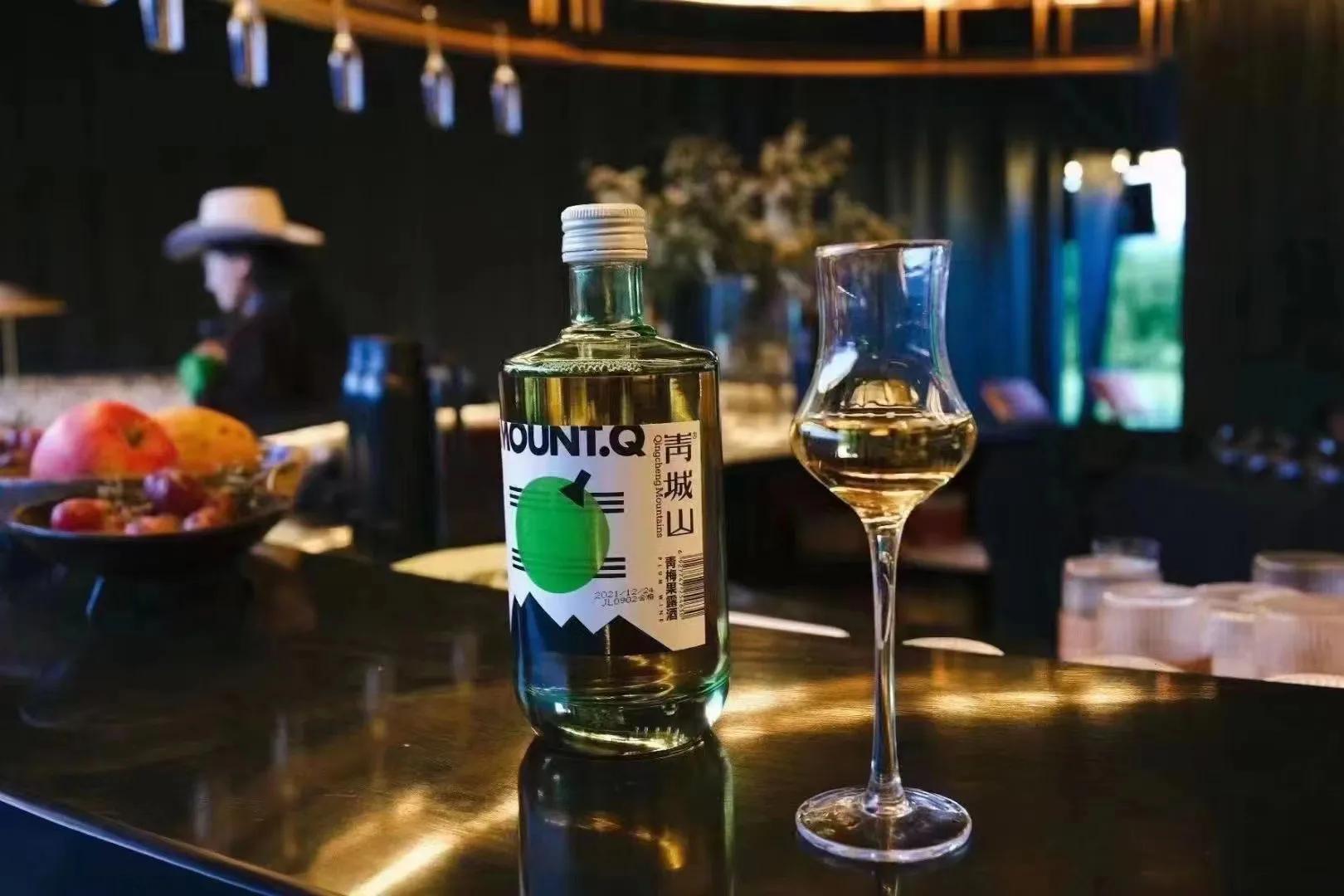 青城山牌青梅果露酒,青城山果酒测评