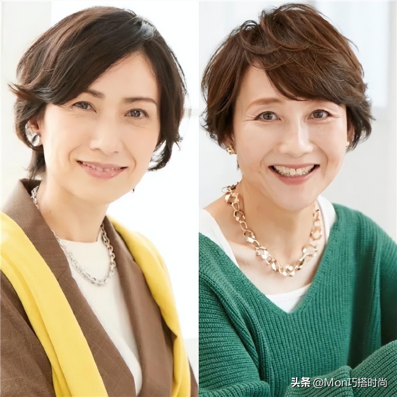 女人过了40岁就放弃黑长直吧！推荐这3种短发烫，洋气不说还减龄