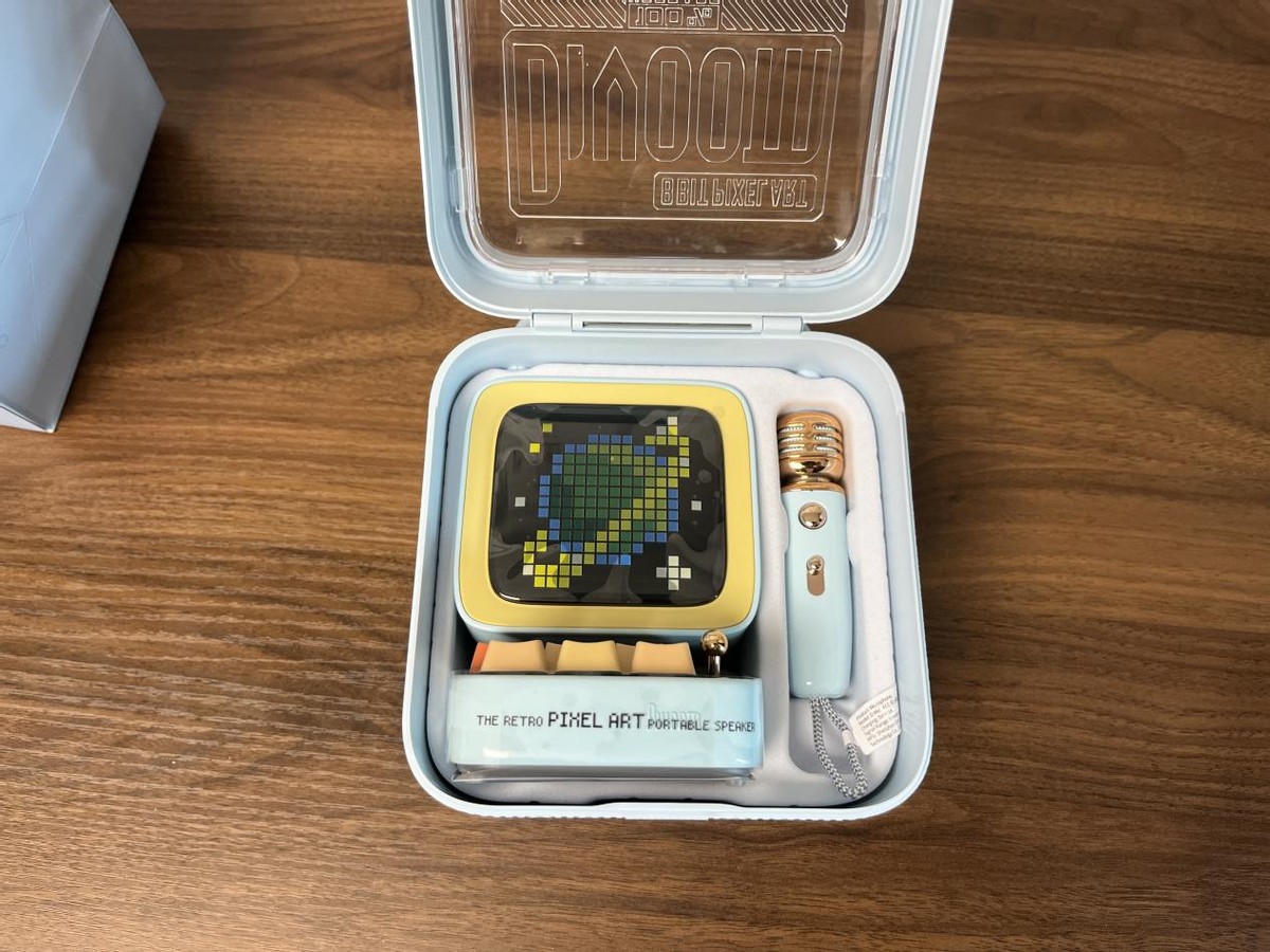 Ditoo像素蓝牙音箱测评,ditoomic小音响测评