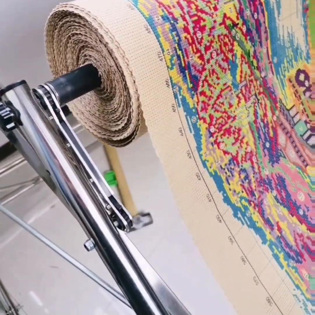 十字绣方管不锈钢绷安装教程#十字绣