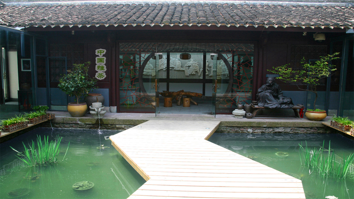 雅茶品禅味,茶烟养性灵