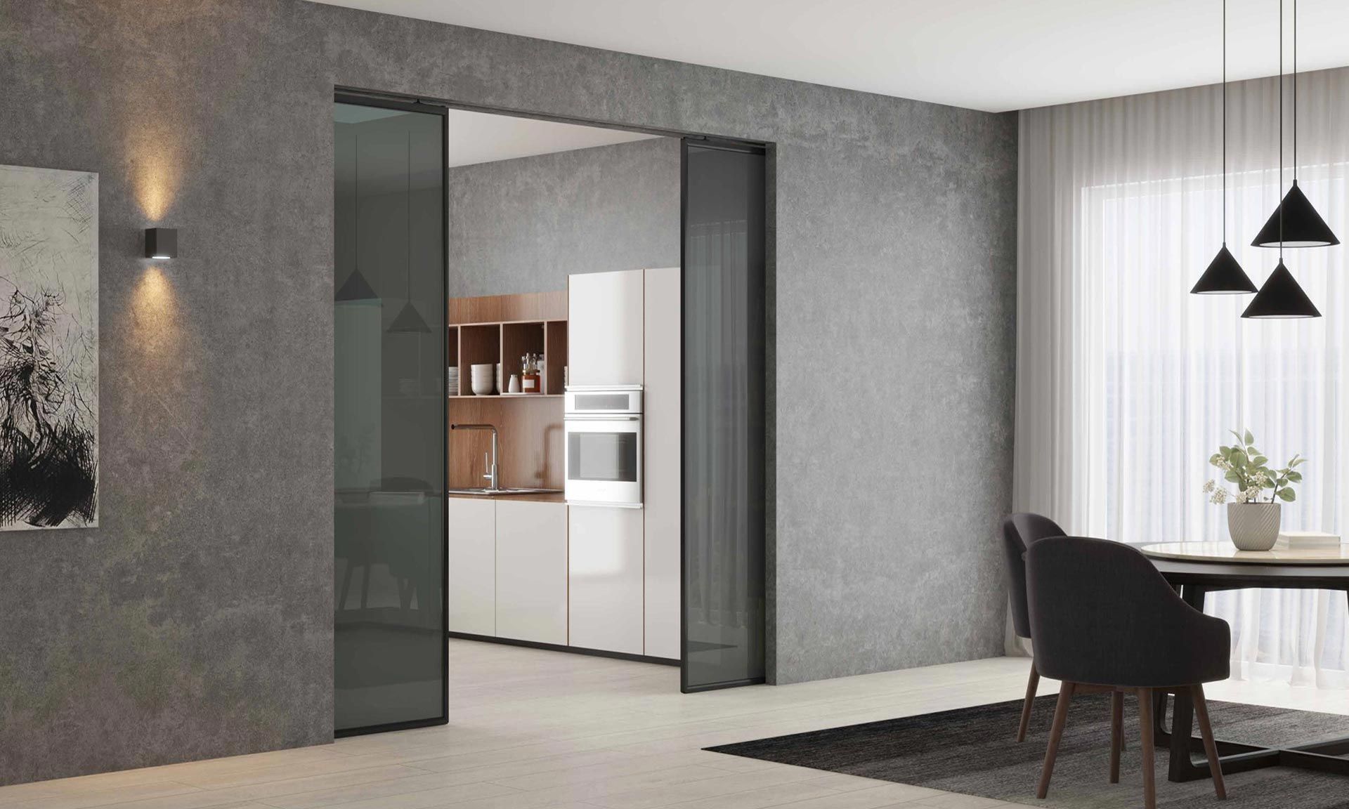 磁悬浮自动平移门安装,磁悬浮智能自动门单扇