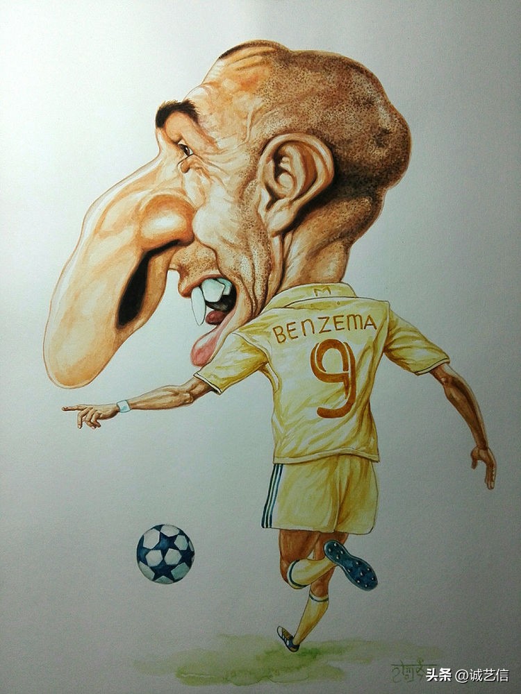 本泽马漫画,圆梦金球