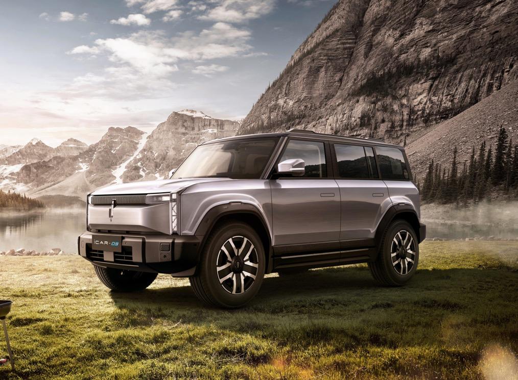 icar03两驱实车,icar03预售12.98万元起