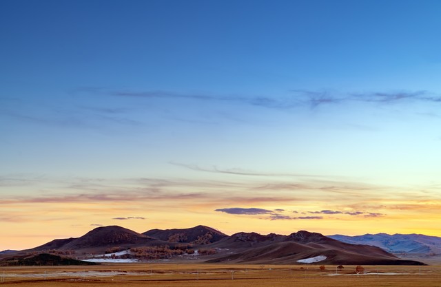 坝上大草原优美的风景,坝上草原迷人秋色