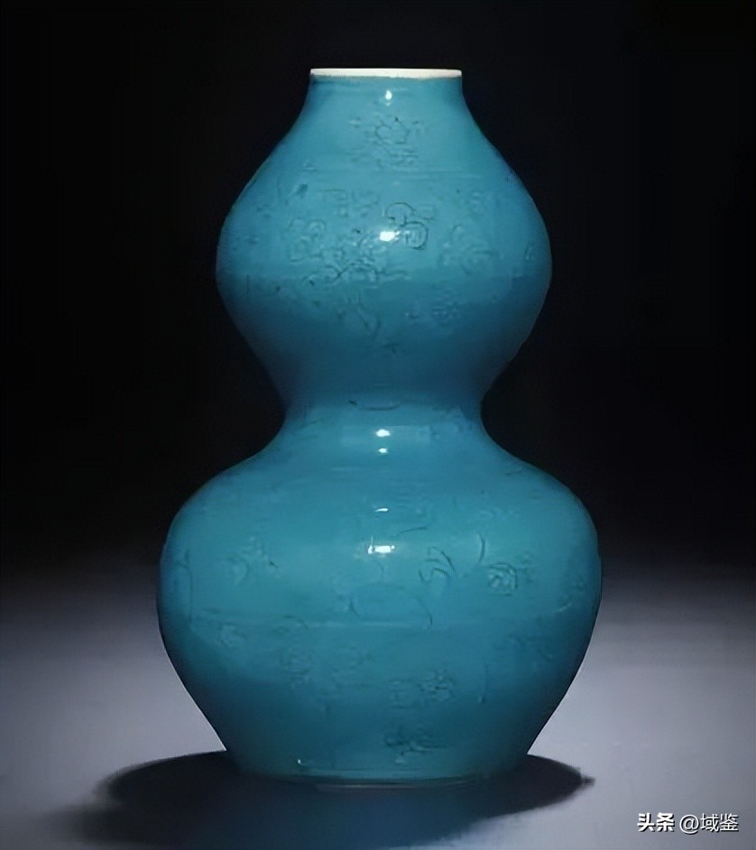 清官窑孔雀蓝釉,明清孔雀蓝釉瓷器图