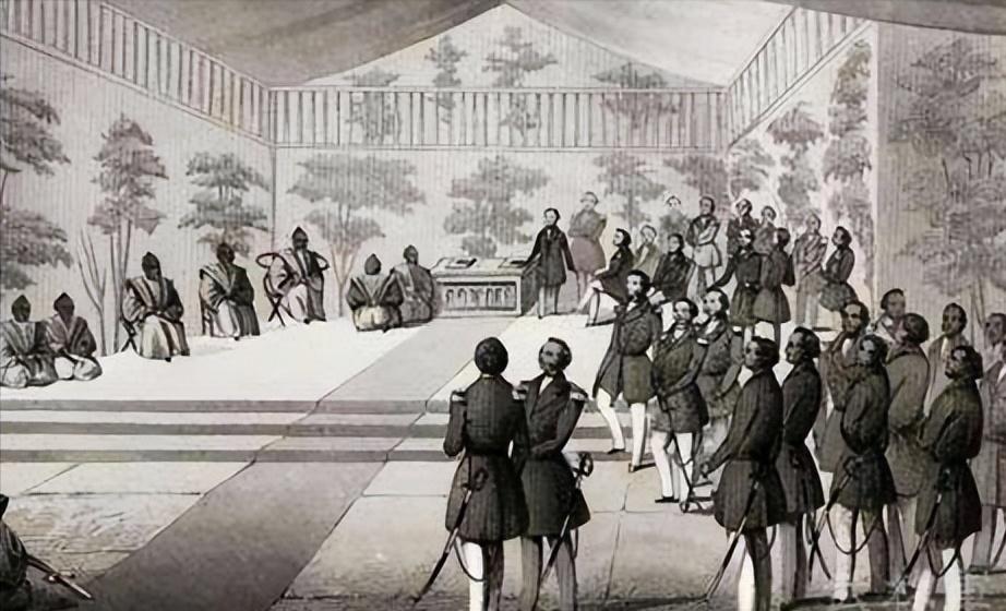 日本投降和美国签订了什么条约,美日通商条约