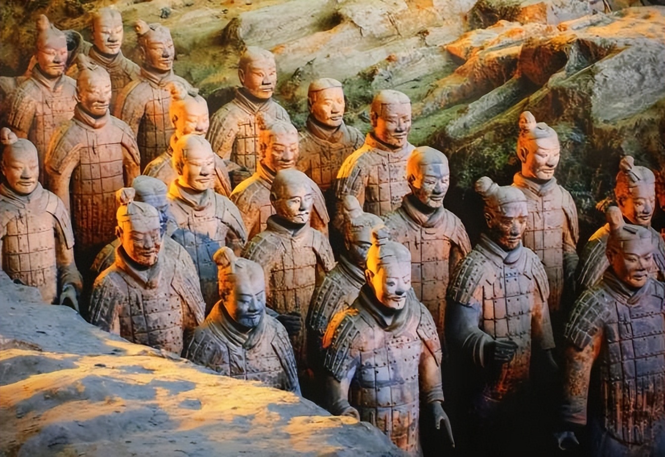 秦朝兵马俑艺术特征有哪些,秦始皇兵马俑复原彩绘