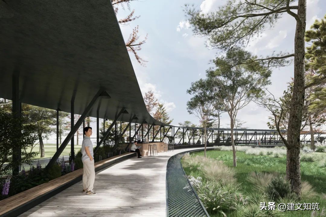 【荐筑】竞赛三等奖丨扬州小调：扬州三湾公园建筑设计/立木设计