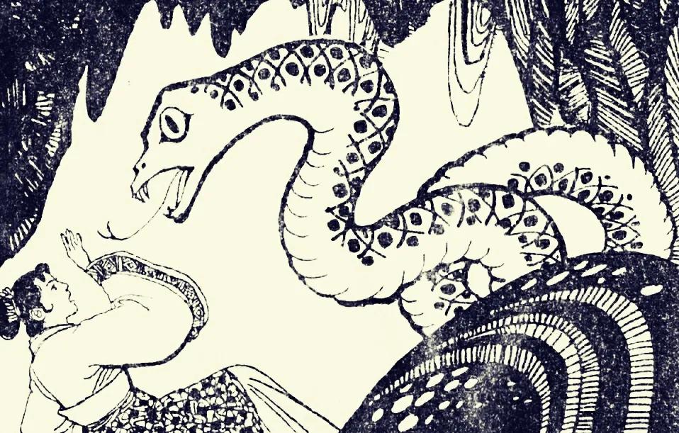 民间故事大蛇报仇下集,民间故事大蛇救主视频