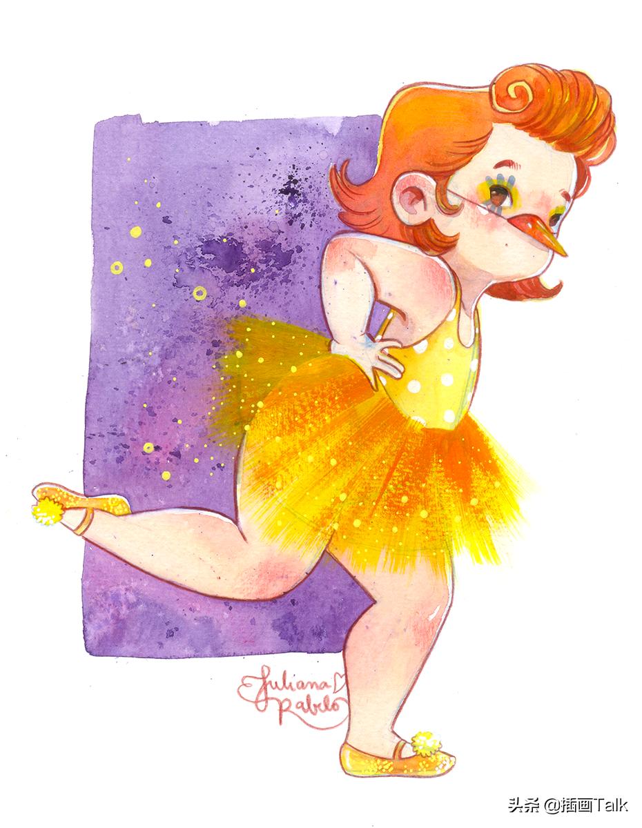 巴西插画师jaza动物插画系列,巴西插画师jaza的动物系列