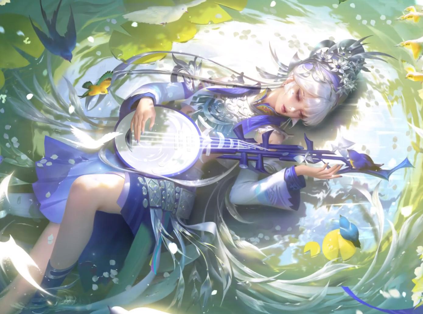 杨玉环两款皮肤史诗对比,杨玉环新皮肤s25霓裳羽衣