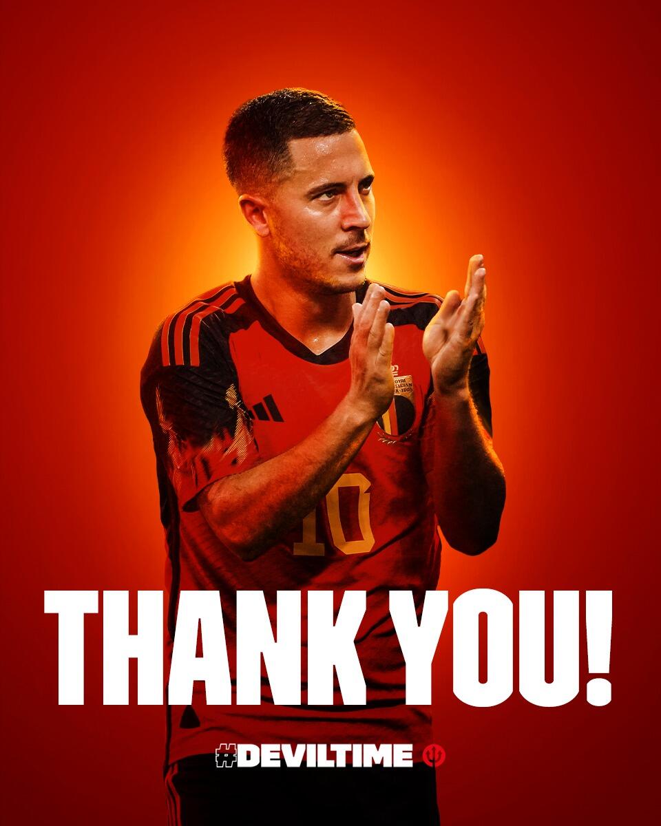 阿扎尔19年离开切尔西,32岁的阿扎尔宣布退役