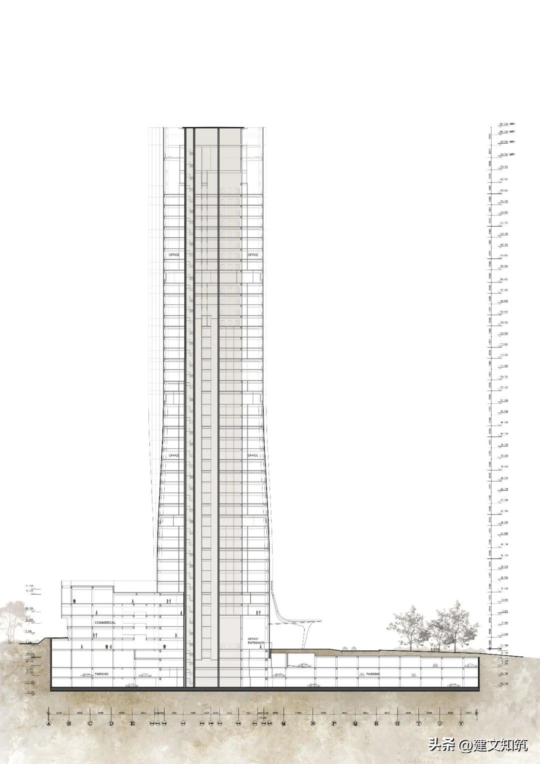 【荐筑】微变的平衡，山东黄金国际广场丨CCDI悉地国际